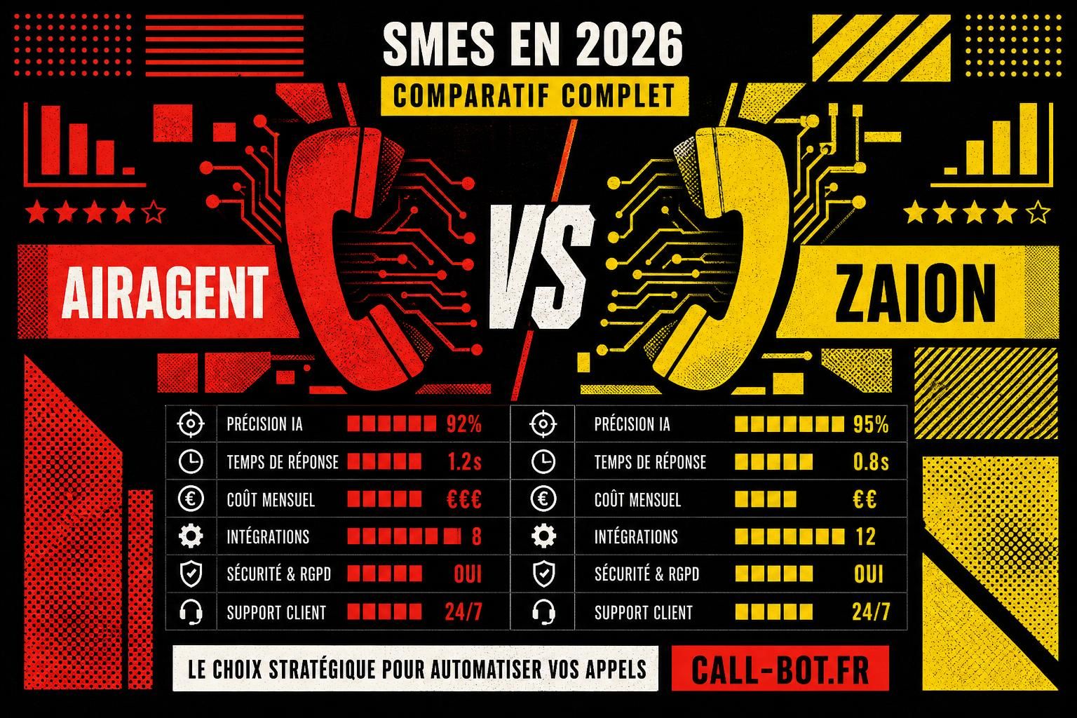 découvrez notre comparatif complet entre airagent et zaion, spécialement conçu pour aider les pme à choisir la solution idéale en 2026.
