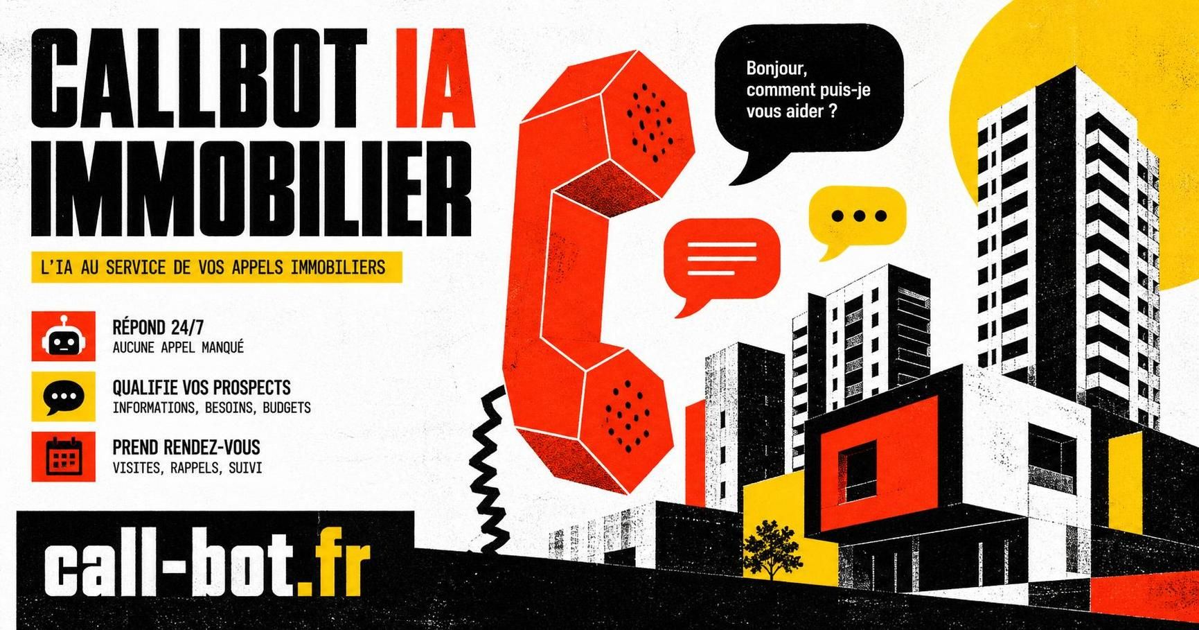découvrez notre callbot ia immobilier qui qualifie automatiquement les acheteurs, optimisant ainsi la gestion de vos prospects et accélérant vos ventes.