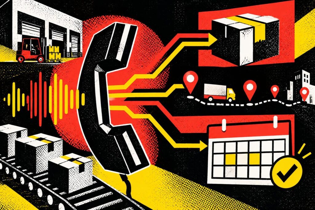 Agent Vocal IA Logistique : Livraisons et Disponibilités