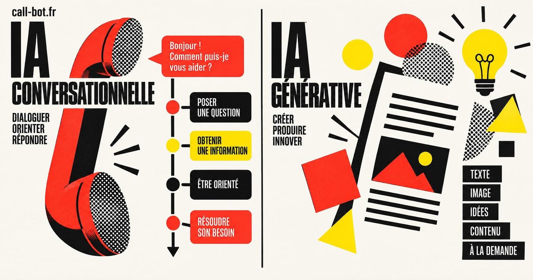découvrez les différences entre l’ia générative et l’ia conversationnelle, leurs usages et la façon dont ces technologies répondent à vos besoins.